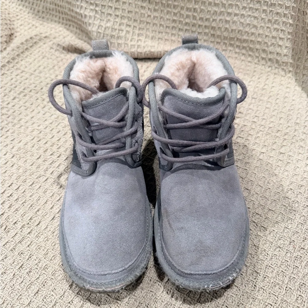 UGG Kids Charcoal Gray Boots